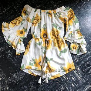 Sunflower Romper